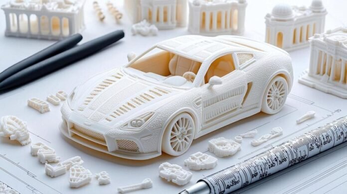 make passenger car models for 3d print