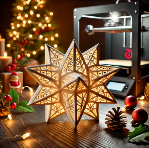 3d printing christmas star lantern