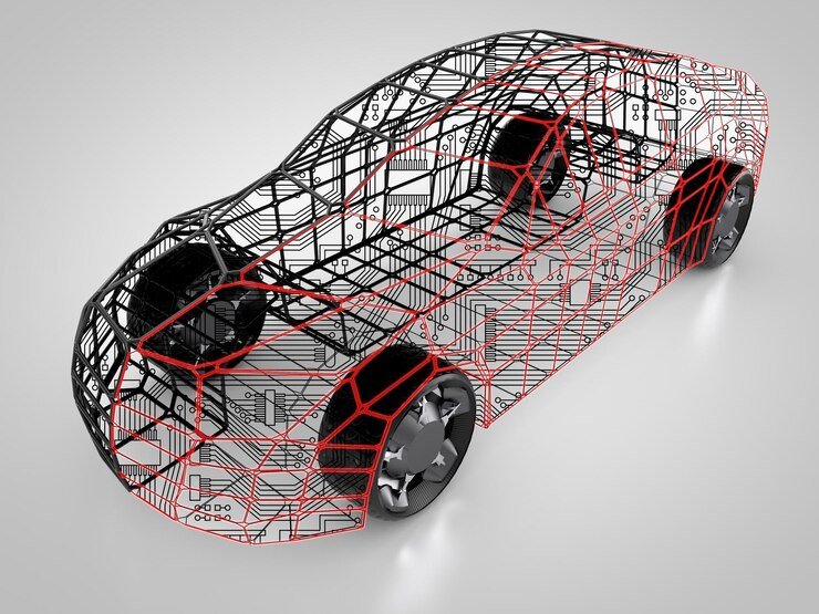 make passenger car models for 3d print