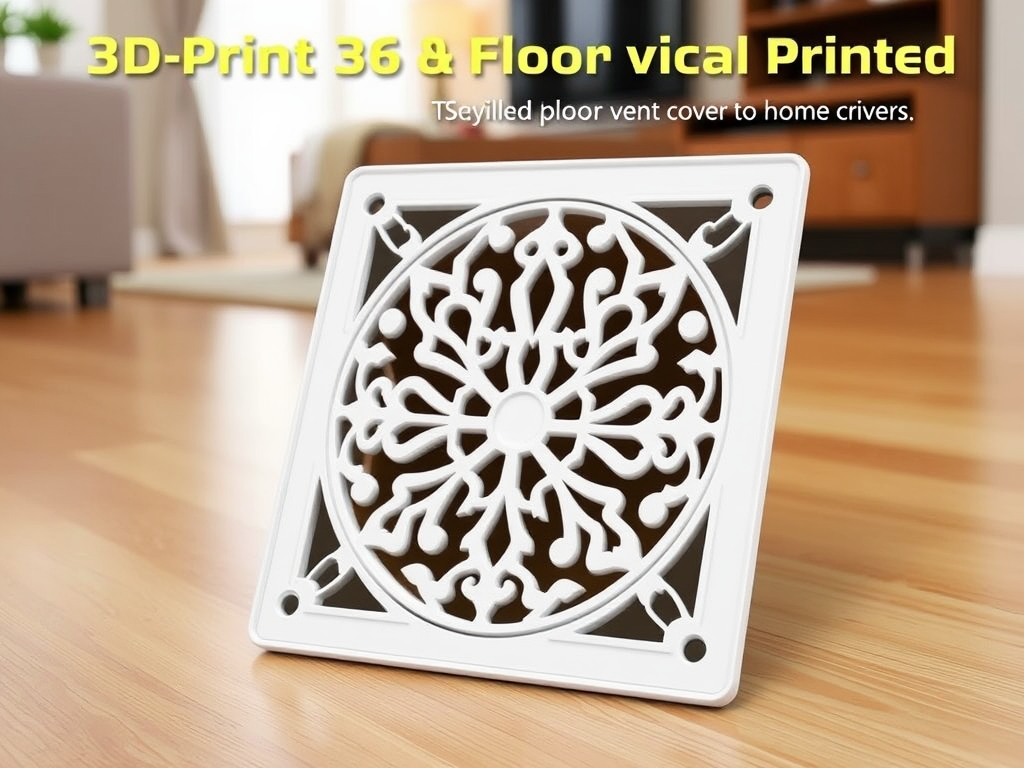 3d print to keep floor vent open